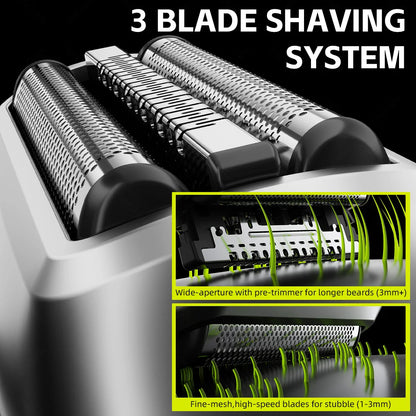 TravelShavers MS006 Mini Travel Electric Shaver – Compact, TSA-Friendly, Portable Grooming for On-the-Go
