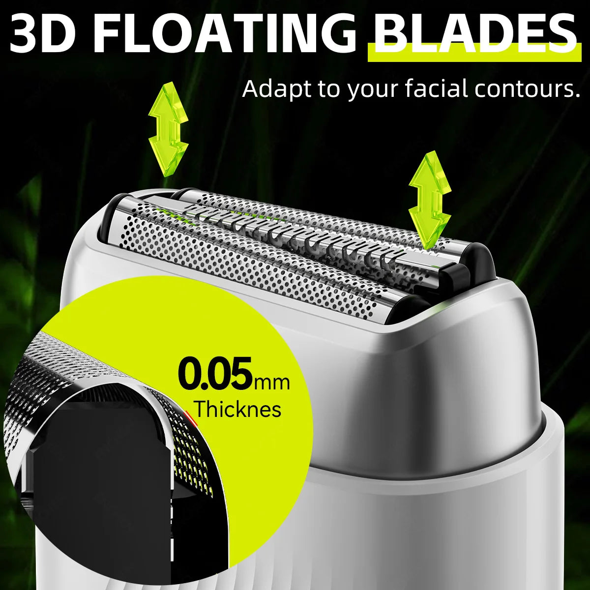 TravelShavers MS006 Mini Travel Electric Shaver – Compact, TSA-Friendly, Portable Grooming for On-the-Go